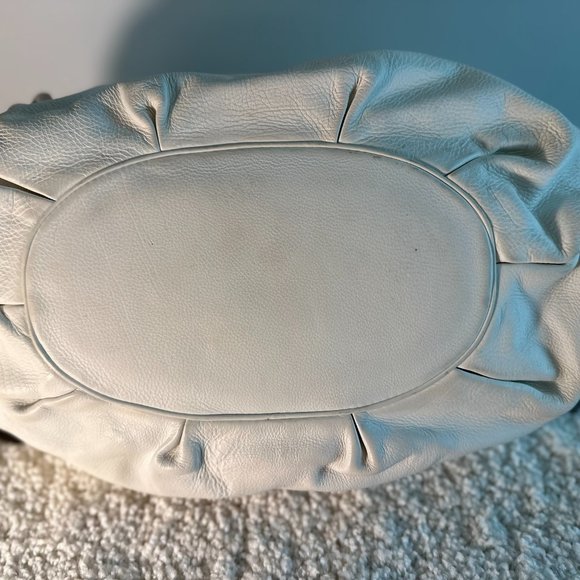 MICHAEL KORS SILVER CHAIN BAG (Cream White) *Vintage* - Picture 8 of 9